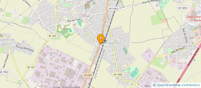 localisation de l'entreprise LILL'AUTO SERVICE  TEMPLEMARS