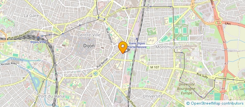 localisation de l'entreprise LILLA  DIJON