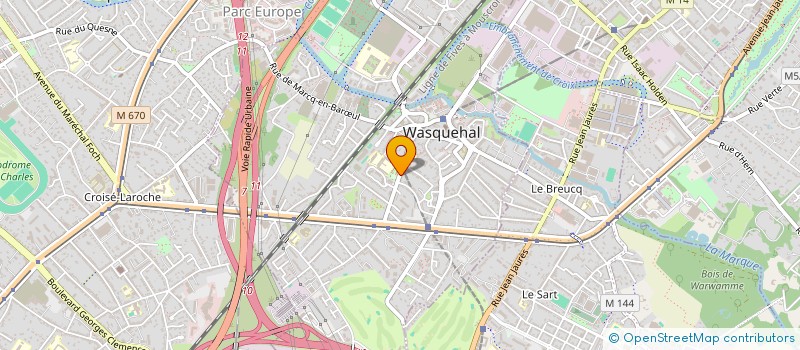 localisation de l'entreprise LILLA RECORDS  WASQUEHAL