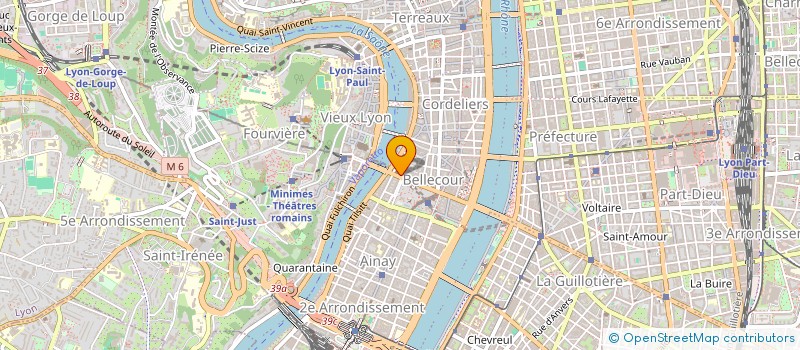 localisation de l'entreprise LILLARZON  LYON