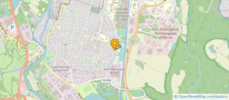 localisation de l'entreprise LILLE  STRASBOURG