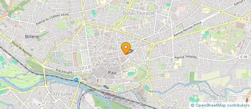 localisation de l'entreprise LILLE AUX DELICES à PAU
