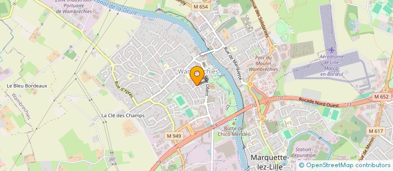 localisation de l'entreprise LILLE AUX JEUX à WAMBRECHIES