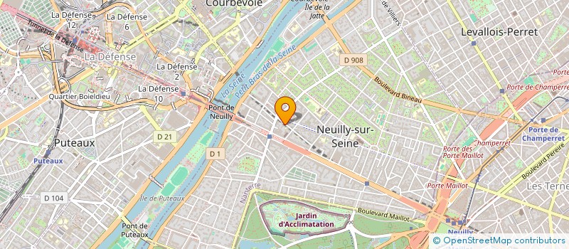 localisation de l'entreprise LILLE CAPITAL à NEUILLY-SUR-SEINE