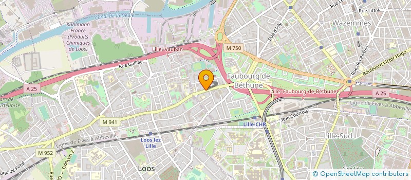 localisation de l'entreprise LILLE CUISINE à LILLE