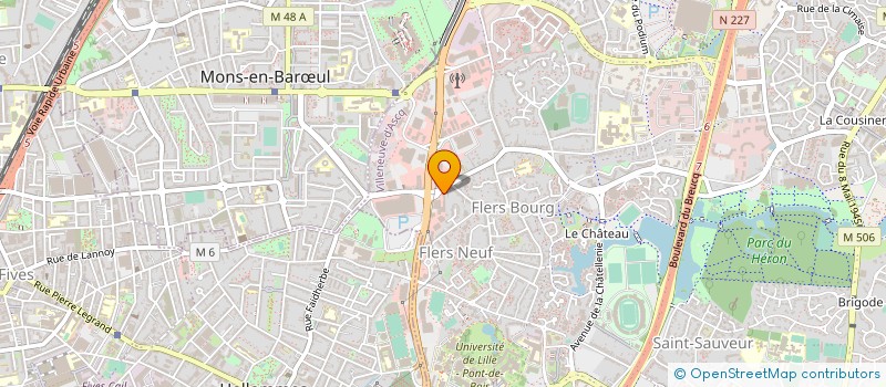 localisation de l'entreprise LILLE DIFFUSION AUTO à VILLENEUVE-D'ASCQ