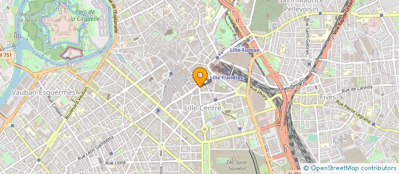 localisation de l'entreprise LILLE DISTRIBUTION à LILLE