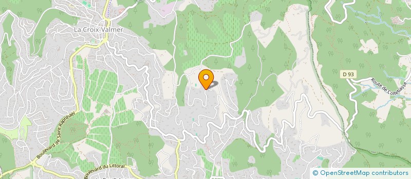 localisation de l'entreprise LILLE ETOILE  LA CROIX-VALMER