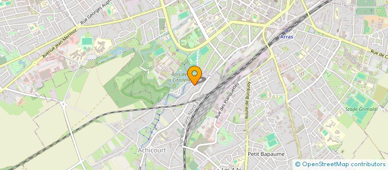 localisation de l'entreprise LILLE GEORGE SAND  ACHICOURT