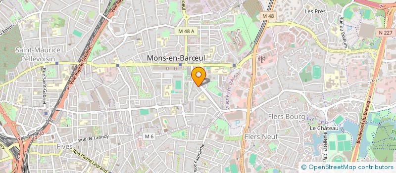 localisation de l'entreprise LILLE HOMBU DOJO  MONS-EN-BARUL