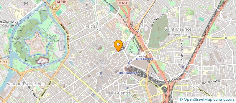 localisation de l'entreprise LILLE IMO  LILLE