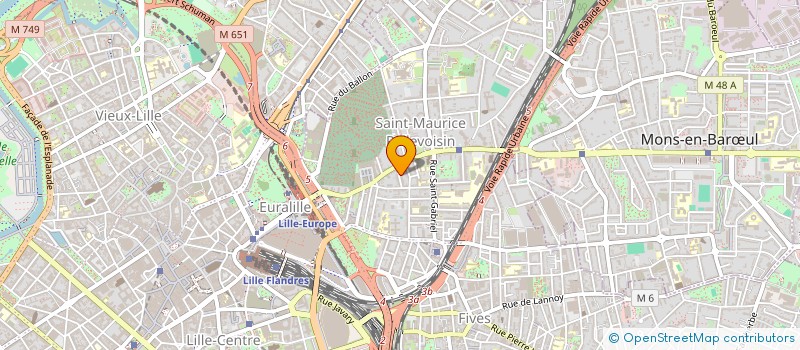 localisation de l'entreprise LILLE-LOIS à LILLE