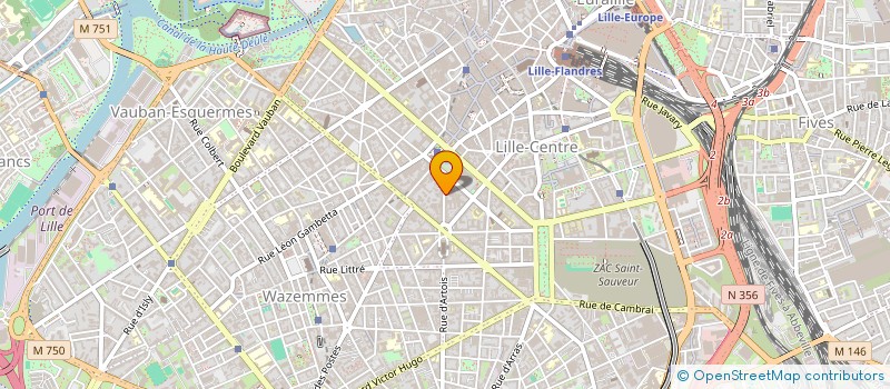 localisation de l'entreprise LILLE-MAKERS à LILLE