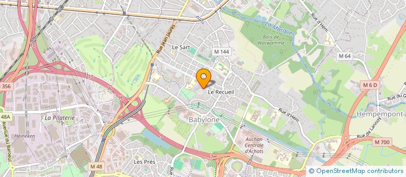 localisation de l'entreprise LILLE METROPOLE PRO NETTOYAGE à VILLENEUVE-D'ASCQ