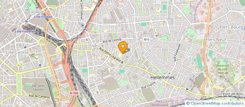 localisation de l'entreprise LILLE OMNISPORTS FIVOIS à LILLE