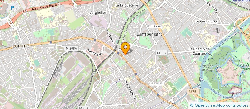localisation de l'entreprise LILLE PELOTE SANTE - LILLEKO PILOTA OSASUN à LAMBERSART