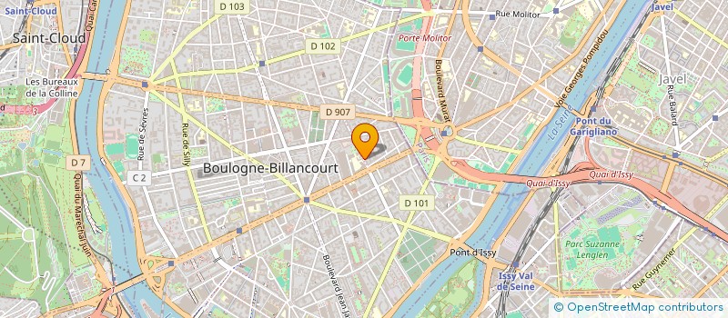 localisation de l'entreprise LILLE PORTFOLIO 2 à BOULOGNE-BILLANCOURT