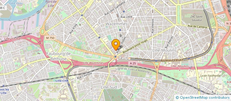 localisation de l'entreprise LILLE RING UNITED à LILLE