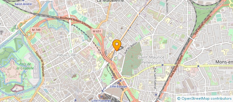 localisation de l'entreprise LILLE'S AGENCY à LA MADELEINE