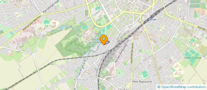 localisation de l'entreprise LILLE SQUARE DUTILLEUL  ACHICOURT