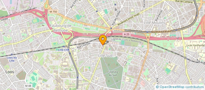 localisation de l'entreprise LILLE SUD DIS à LILLE
