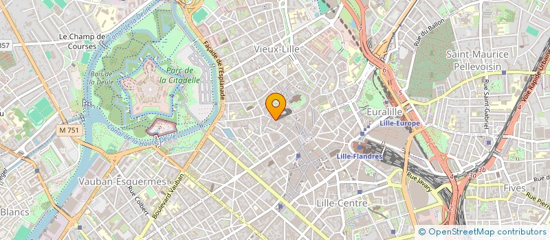 localisation de l'entreprise LILLE SUSHI à LILLE
