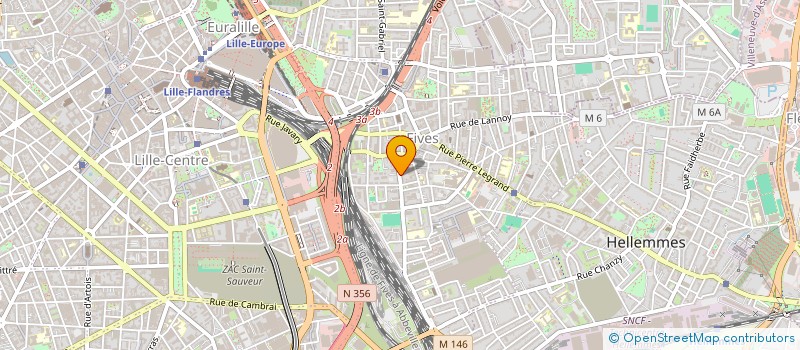 localisation de l'entreprise LILLE TECHNO CULTURE à MARCQ-EN-BARŒUL