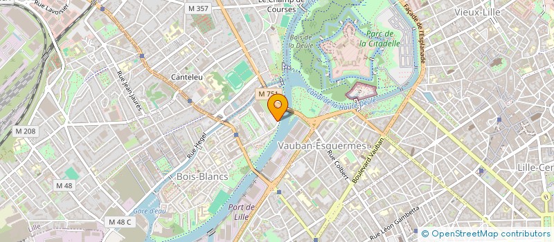 localisation de l'entreprise LILLE TRIATHLON à LILLE