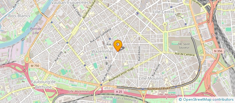 localisation de l'entreprise LILLE VTC à LILLE