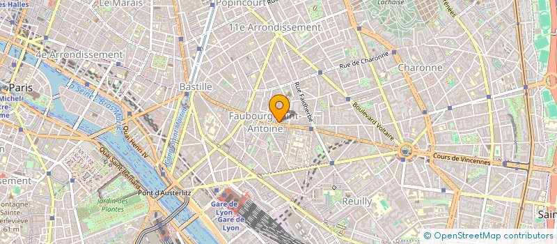 localisation de l'entreprise LILLI BULLE  PARIS