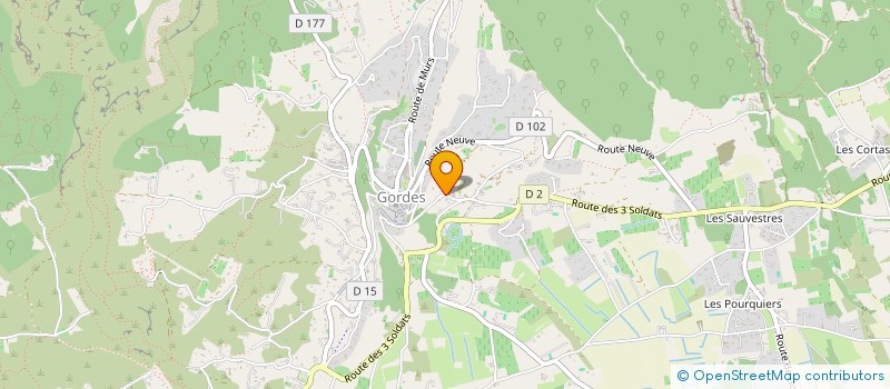 localisation de l'entreprise LILLITH  GORDES