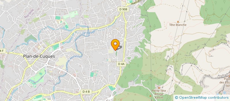 localisation de l'entreprise LILLO  ALLAUCH