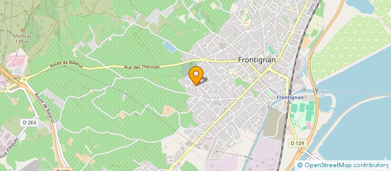 localisation de l'entreprise LILLO&DITCH à FRONTIGNAN