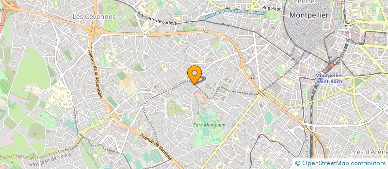 localisation de l'entreprise LILLO ENERGIE ET BIEN VIVRE à MONTPELLIER