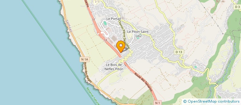 localisation de l'entreprise LILLO PROJET  LE TAMPON