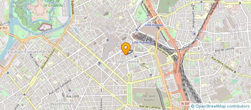 localisation de l'entreprise LILLOISE DE PRESSE ET EDITION à LILLE