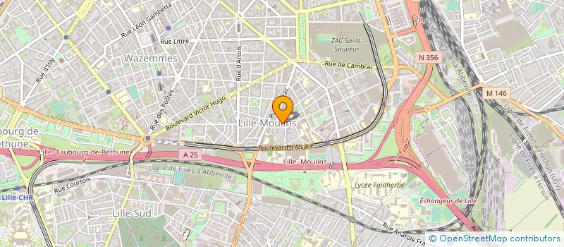 localisation de l'entreprise LILLOMOMES à LILLE