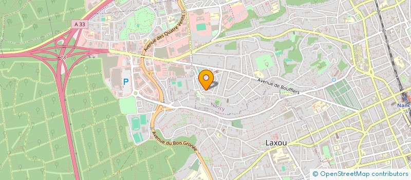 localisation de l'entreprise LILLY-LOU TAXIS à NANCY