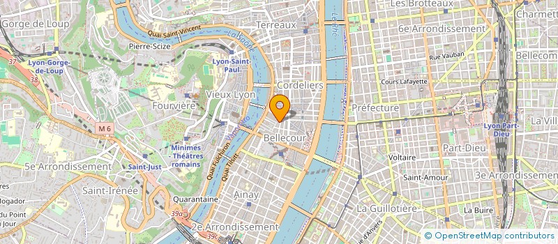 localisation de l'entreprise LILLY ROSE  LYON