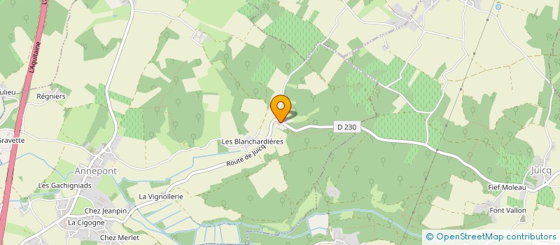 localisation de l'entreprise LILLYROX  ANNEPONT