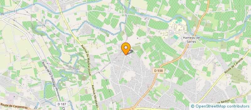 localisation de l'entreprise LILO 1155  CARPENTRAS