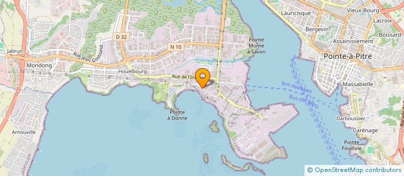 localisation de l'entreprise LILO 3  BAIE-MAHAULT