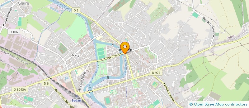 localisation de l'entreprise LILO à SEDAN