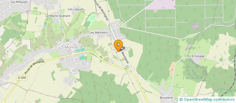 localisation de l'entreprise LILO  MORNAC