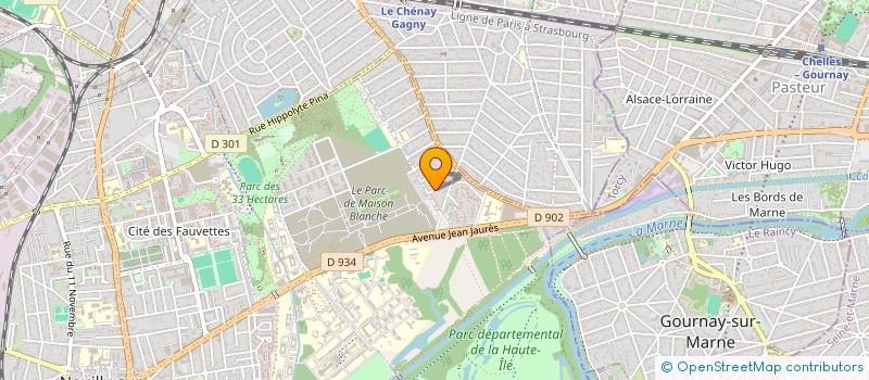 localisation de l'entreprise LILO à NEUILLY-SUR-MARNE
