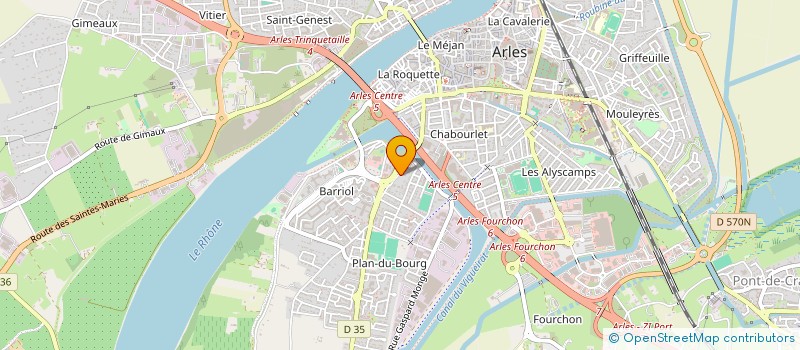 localisation de l'entreprise LILO à ARLES