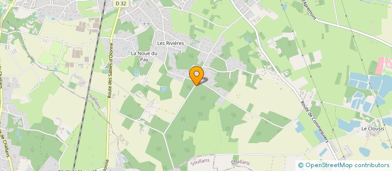 localisation de l'entreprise LILO ROSE à CHALLANS