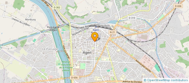 localisation de l'entreprise LILOA  AGEN