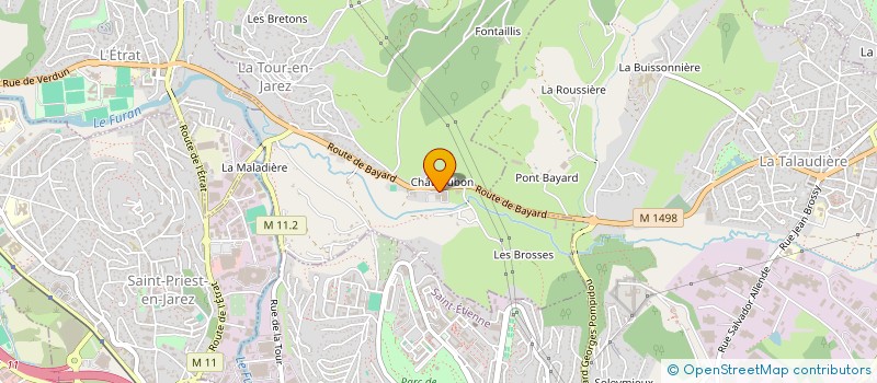 localisation de l'entreprise LILOC  ANDREZIEUX-BOUTHEON