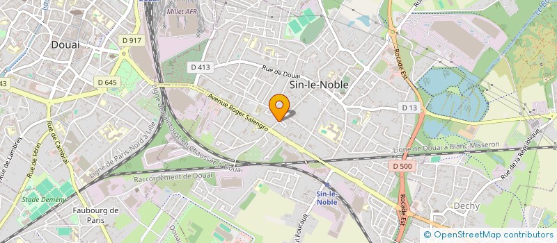 localisation de l'entreprise LILOKA  SIN-LE-NOBLE